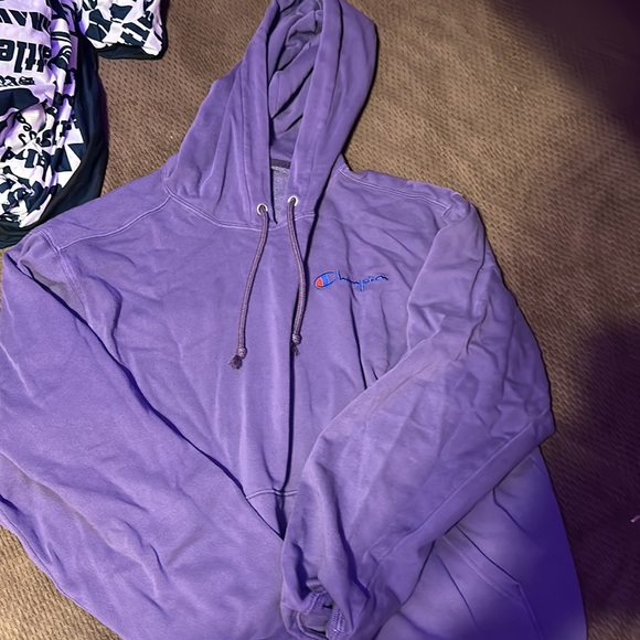Purple Champion hoodie - Picture 3 of 3